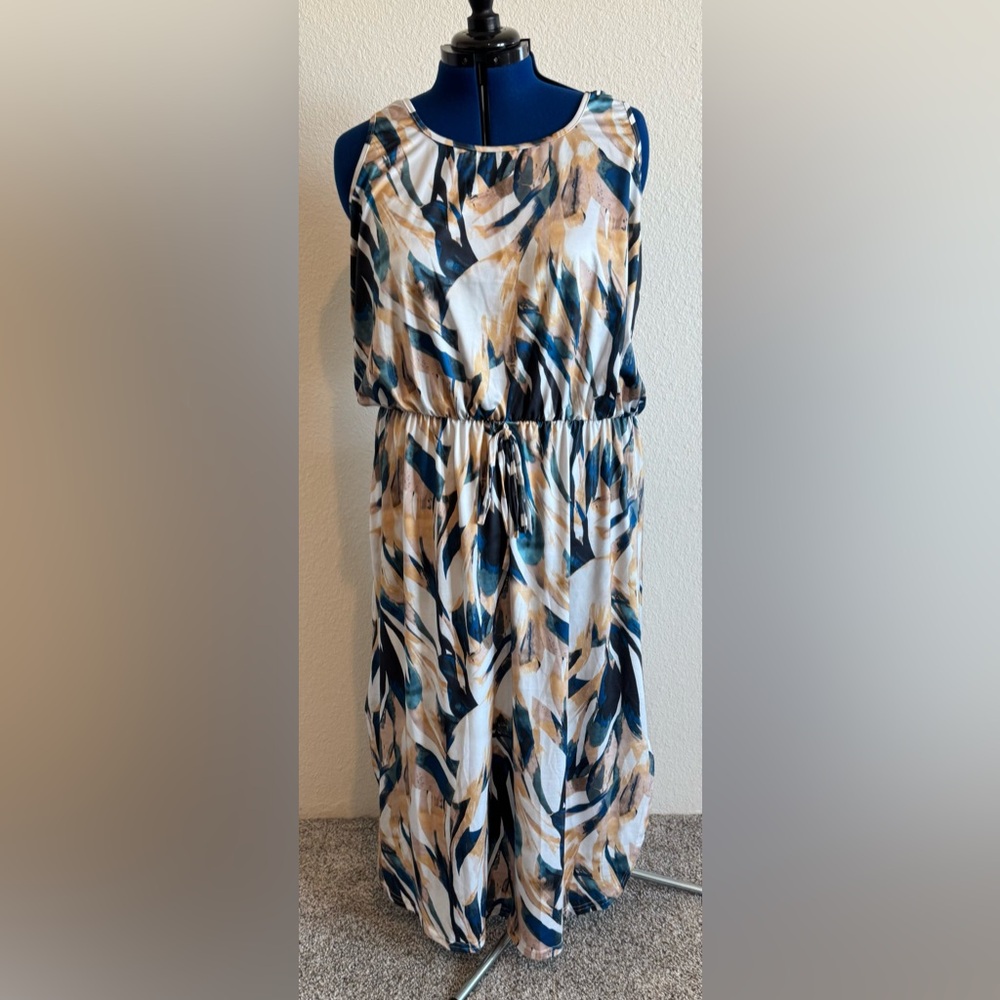 SHEIN Curve Elegant Multicolor Top - Picture 3 of 7